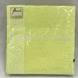 AMB.12504931 Elegance light green papírszalvéta 25x25cm, 15db-os