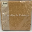 AMB.12505513 Elegance bronz papírszalvéta 25x25cm, 15db-os