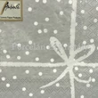 AMB.12509559 Wrapping Silver Pos. papírszalvéta 25x25cm, 20db-os