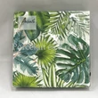 AMB.12510940 Tropical Leaves papírszalvéta 25x25cm, 20db-os