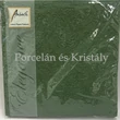AMB.13304939 Elegance dark green papírszalvéta 33x33cm, 15db-os