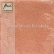 AMB.13311105 Elegance peach papírszalvéta 33x33cm, 15db-os
