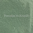 AMB.13311110 Elegance pale aqua dombornyomott papírszalvéta 33x33cm, 15db-os