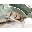 Divattáska Mentazöld - Barackrózsaszín virágokkal