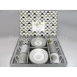 R2S.126CMHA Happy porcelán mokkacsésze szett 6 személyes, 12 részes, díszdobozban