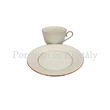 V.B.08848 Puccini Porcelán csésze szett 6 személyes, 12 részes, díszdobozban