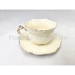 V.B.12531 Batica Porcelán csésze szett 2 személyes, 4 részes, díszdobozban
