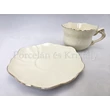 V.B.12548 Batica Porcelán csésze szett 6 személyes, 12 részes, díszdobozban