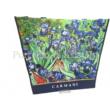H.C.021-9004 Kétoldalas válltáska Van Gogh: Napraforgók és Íriszek, 38x46x11 cm