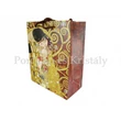 H.C.036-1601 Kétoldalas ajándéktasak Klimt: Adél és Csók, 32x26x10 cm