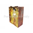 H.C.036-1701 Kétoldalas ajándéktasak Klimt: Adél és Csók, 42x30x12 cm