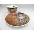 D.G.19735 Porceláncsésze+alj 300 ml, Klimt: Adél