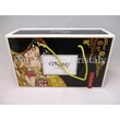 H.C.532-7403 Porcelán mini-tea szett 2 személyes, 4 részes, Klimt: Csók 