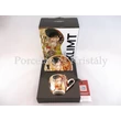 H.C.532-8301 Porcelán Mokkacsésze + alj, Klimt: Csók  