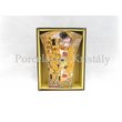 P.P.W3A46-08771 Porcelán váza 20x15x6 cm, Klimt: Csók 