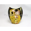 P.P.W3B15-24795 Porcelán váza 20x16x6 cm, Klimt: Csók 