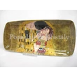 P.P.W4A44-16483 Porcelán tálca 2,5x30x13,5 cm, Klimt: Csók 