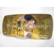 P.P.W4A44-16483 Porcelán tálca 2,5x30x13,5 cm, Klimt: Csók 