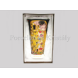 P.P.W4B25-17312 Porcelán váza 28x15,5cm, Klimt: Csók 