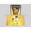P.P.W4B25-17312 Porcelán váza 28x15,5cm, Klimt: Csók 
