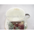 P.P.W6S160-17033 Porcelán mini-tea szett 2 személyes, 6 részes, Mucha: Smaragd
