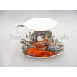 P.P.W6S60-17071 Porcelán mini-tea szett 2 személyes, 6 részes, Mucha: Topáz