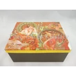 P.P.W6S60-17071 Porcelán mini-tea szett 2 személyes, 6 részes, Mucha: Topáz