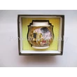 P.P.W8A87-19093 Porcelán cukortartó fedővel Klimt: Csók, 11,5x9 cm