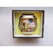 P.P.W8A87-19093 Porcelán cukortartó fedővel Klimt: Csók, 11,5x9 cm