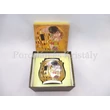 P.P.W8A87-19093 Porcelán cukortartó fedővel Klimt: Csók, 11,5x9 cm