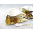 P.P.W9KL434-09206 Porcelán Nonfiguratív mini-tea szett 2 személyes, 6 részes, Klimt: Csók
