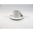 Kalocsai Hungarikum Teacsésze + alj