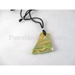10501/1 Nonfiguratív medál 1 Zöld eosin, 3,8x3,2 cm