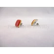 10648/8421 Fülbevaló piros, 1,5x1,5 cm