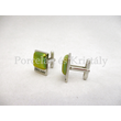 10648/1 Mandzsettagomb zöld eosin, 2x1,5 cm 