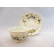 9335/059 Teacsésze alj búzavirágos, 2x15,5 cm