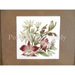 10513/3/8632 Falikép sárga orchideás, 15x15 cm