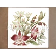 10513/3/8632 Falikép sárga orchideás, 15x15 cm