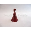 10425 Leves Csengő piros eosin, 7x4 cm