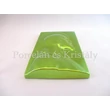 5818 Krisztus falikép zöld eosin, 17x10,5x2 cm