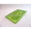 5818 Krisztus falikép zöld eosin, 17x10,5x2 cm