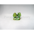 9590 Cinkepár zöld eosin, 6,5x9,5x7 cm