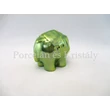 9958 Elefánt Zöld eosin, 7x9,5x6,3 cm