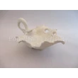 10522 Szőlőlevél fehér eosin, 7,5x15,5x12 cm