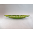9711 Csónaktál zöld eosin, 5x41x8,8 cm