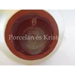 10737/8478 Kéttüzű Eosin Duplafalú váza - Limitált szériás - 22x16,5x15 cm