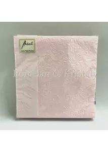 AMB.12504928 Elegance pink papírszalvéta 25x25cm, 15db-os