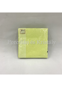 AMB.12504931 Elegance light green papírszalvéta 25x25cm, 15db-os