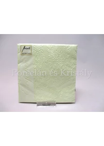 AMB.12506922 Elegance pearl green papírszalvéta 25x25 cm, 15db-os