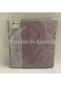 AMB.12507905 Elegance Pale Lilac papírszalvéta 25x25cm, 15db-os